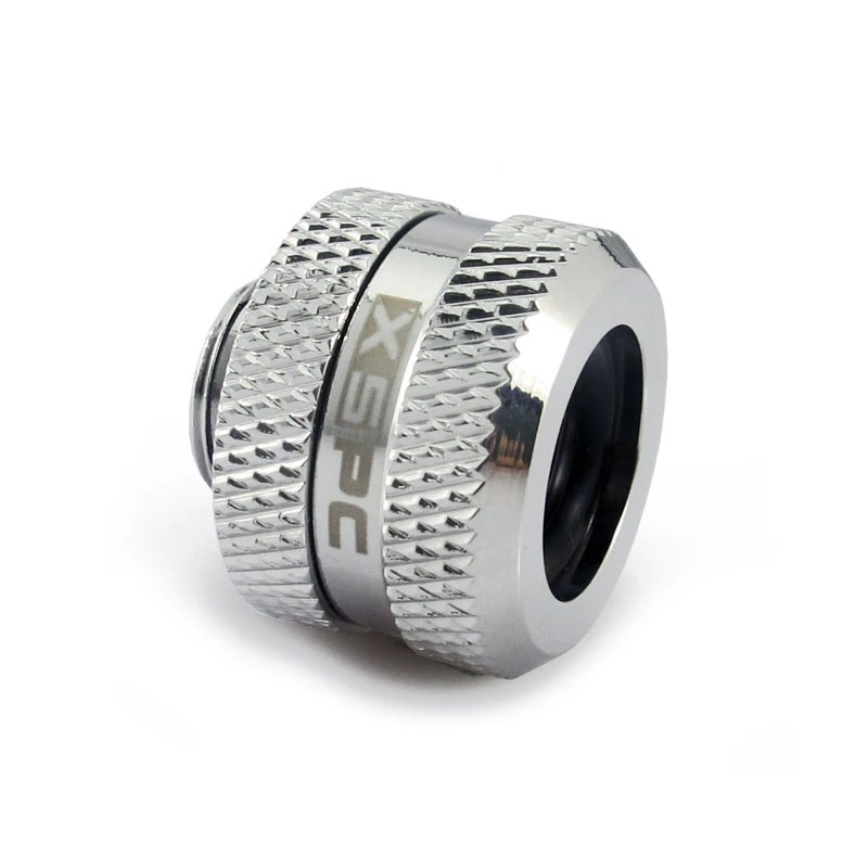 Connettore XSPC G1/4 per hardtube 14mm, cromato - 8 pezzi
