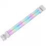 Thermaltake Tt Mod ARGB Snow Cable, 8-pin, 300 mm, bianco