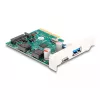 DeLOCK scheda PCI Express x4 1 x USB Type-C 1 x USB Type-A 10 Gbit/s