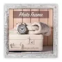 2x1 ZEP Nelson6 bianco/marrone 15x15 cornici in legno V21156