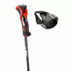 Bastoncini da sci Leki 3D AIRFOIL nero/rosso 120 cm