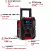 Radio portatile EINHELL TE-CR 18 Li DAB+ FM Bluetooth USB, a batteria (compatibile TE-CR 18 Li)