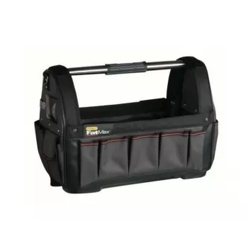 Valigetta per attrezzi STANLEY 1-93-951, plastica, coperchio apribile, maniglie, 480×250×330 mm, nero