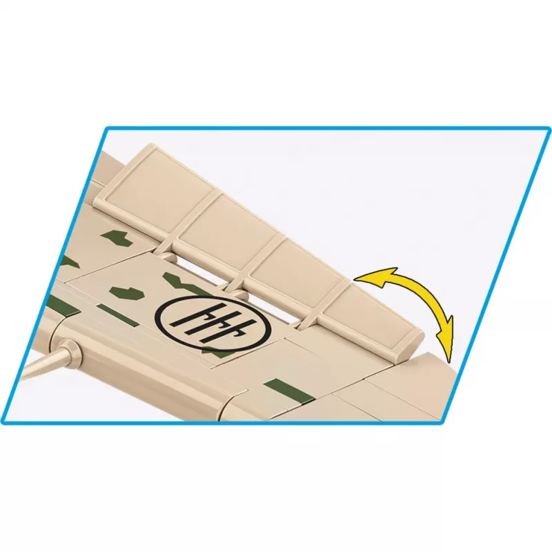 Gioco di costruzione Cobi Macchi C.202 Folgore modello 5760 – kit modello in scala