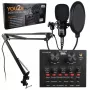 Kit microfono Bitmat DNA YOU2B — microfono, interfaccia audio, supporto e cavo