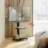 Supporto TV ergo office ER-304 B, portata max. 50 kg, VESA 600x400