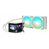 Kit raffreddamento a liquido per processore TRYX PANORAMA ARGB 240 12 cm bianco 1 pezzo