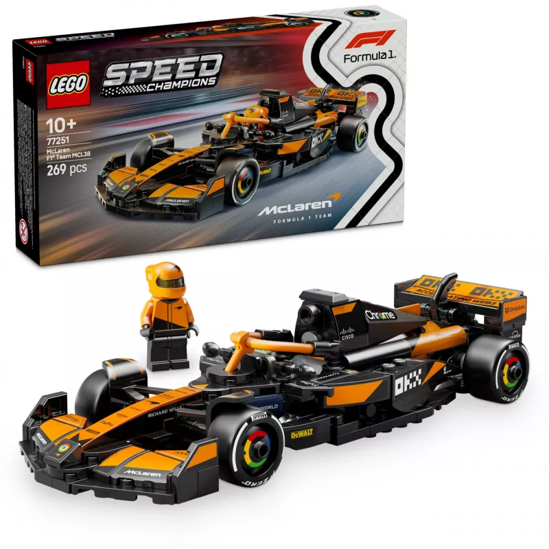 LEGO SPEED CHAMPIONS 77251 McLaren F1 Team MCL38 Auto da corsa