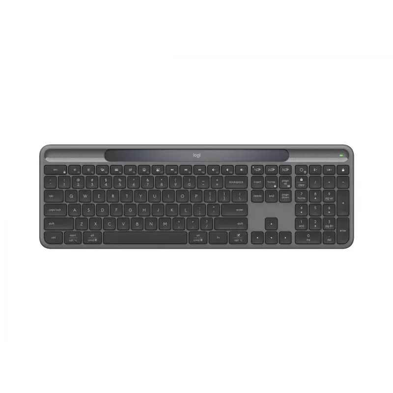 Tastiera wireless Logitech 920-013779 RF Wireless Bluetooth grafite