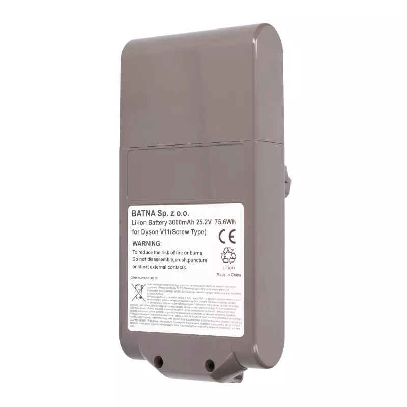 Batteria Dyson per aspirapolvere V11 vite 25,2 V 3000 mAh