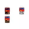 Puntine HERLITZ 8770109 chiodini in metallo con testa da 9,5 mm rivestita in plastica colorata
