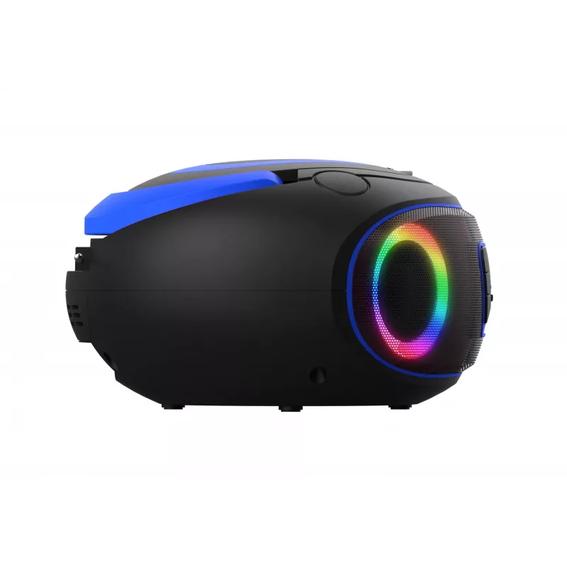 Denver TDB-212BU boombox DAB+ con lettore CD, DAB+/FM, Bluetooth, USB, AUX, blu