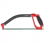 Seghetto multifunzione rosso, lunghezza lama 300 mm, seghetto ad arco rosso/nero