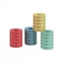 Etichette per bevande HERLITZ 791780 — ricarica 5×1000 etichette in blu, rosso, giallo, verde