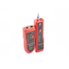 Tester per cavi di rete LANBERG NT-0501 — supporto RJ-11/RJ-12/RJ-45, lunghezza max 250 m, batteria integrata, indicatori LED, nero