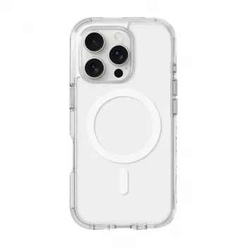 Custodia protettiva LAUT CRYSTAL MATTER X per iPhone 16 Pro, trasparente, PC+TPU, compatibile con 6,1 pollici