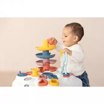 Tavolo attività SMOBY Little tavolo interattivo 140320 per bambini piccoli, piano di gioco con luci e suoni