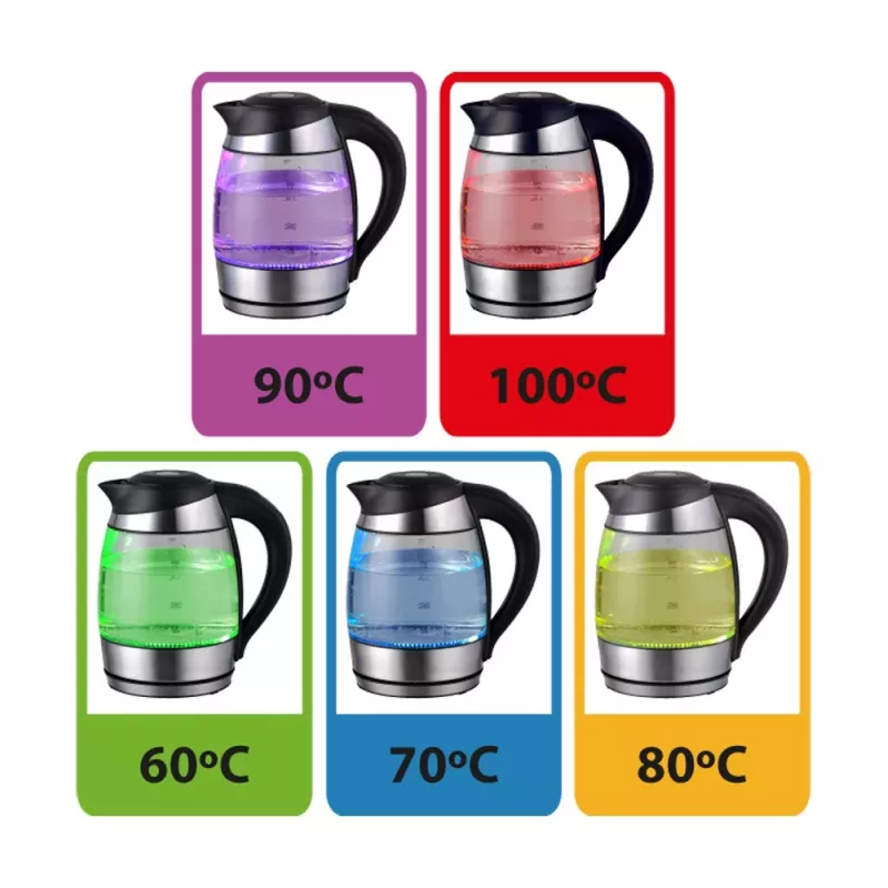 Esperanza EKK026 bollitore 1,7 L 2200 W nero, trasparente