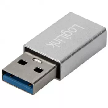 LogiLink AU0056 adattatore USB 3.2 Gen 1 USB Type-C connettore femmina argento