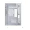 Case per computer DarkFlash B275 (bianco) compatibile Mid-Tower ATX, I/O frontale, vetro temperato