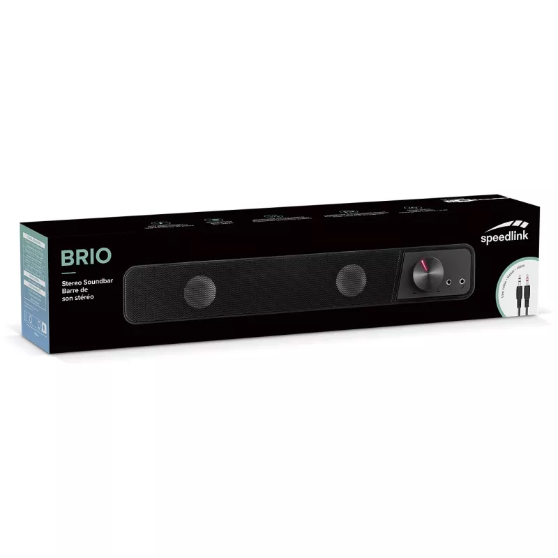 Altoparlante SPEEDLINK BRIO nero 6 W