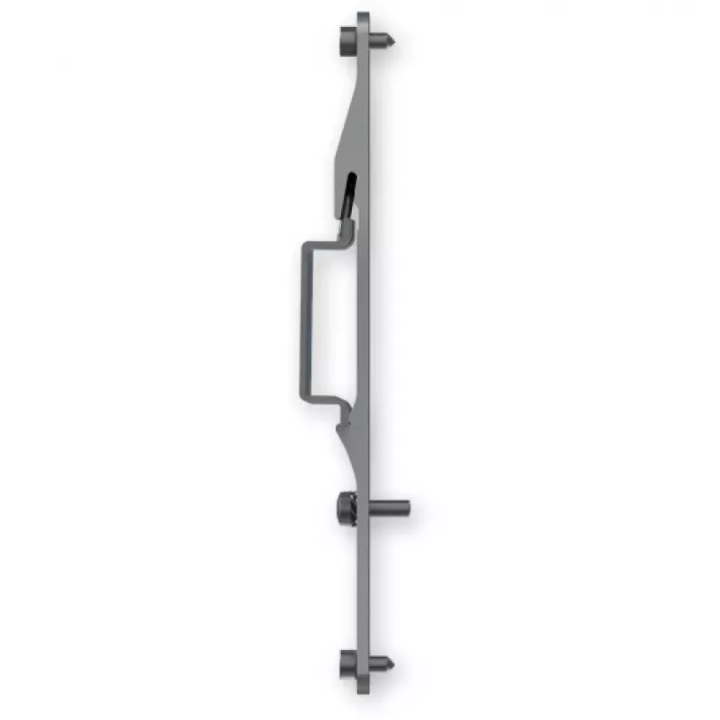 Kit di montaggio TELTONIKA PR5MEC24 — alluminio e acciaio inox, finitura argento