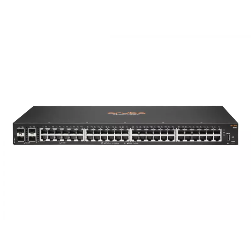 Switch HPE Aruba 6100 Managed 48G 4SFP+