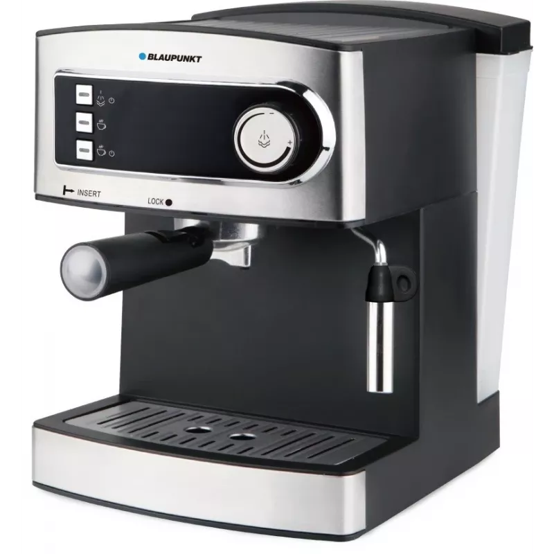 Blaupunkt CMP301 macchina espresso, 15 bar, 1,6 l, argento/nero
