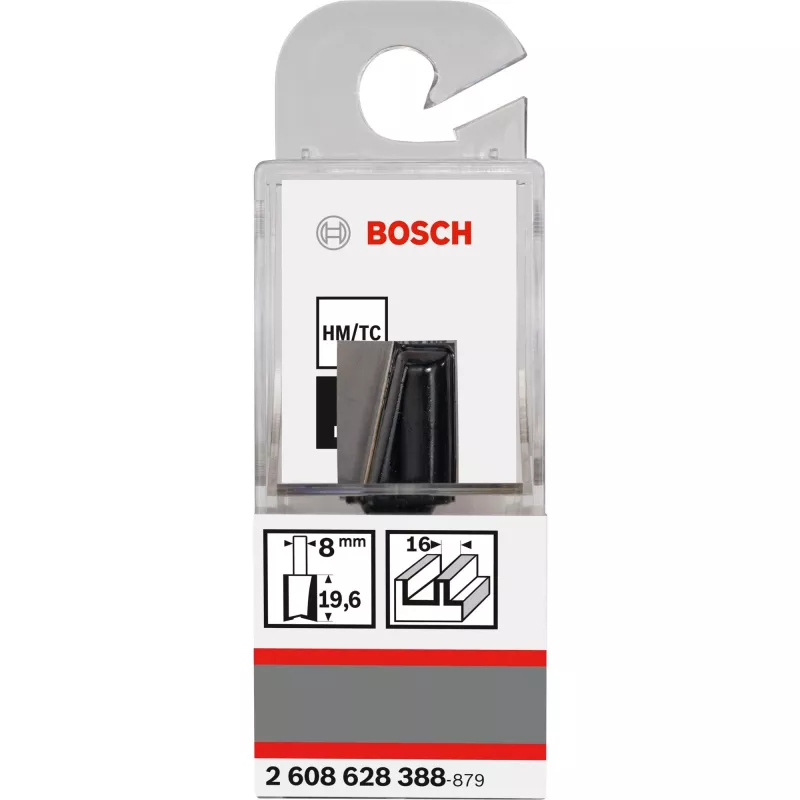 Bosch 2 608 628 388 fresa, fresa per scanalature 1 pz.