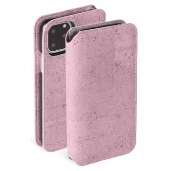Custodia a libro Krusell Birka iPhone 11 Pro Max 16,5 cm rosa