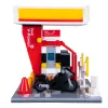 Modello stazione di servizio Jamara CaDA Shell 402858 con design dettagliato