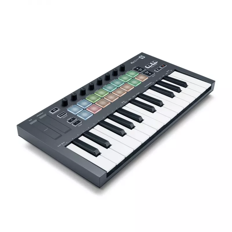 Novation FLKEY Mini - Tastiera MIDI specifica per software FL Studio, 25 tasti.