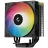 Ventola DeepCool AG400 BK ARGB V2 120 mm nero — ventola dissipatore CPU da 120 mm con cuscinetto idraulico, supporto multi-socket