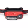 Lampada frontale Diamond Storm 450 nera con fascia frontale nera e rossa