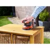 Black & Decker BDCROS18N-XJ levigatrice orbitale portatile 12000 U/min nero, arancione