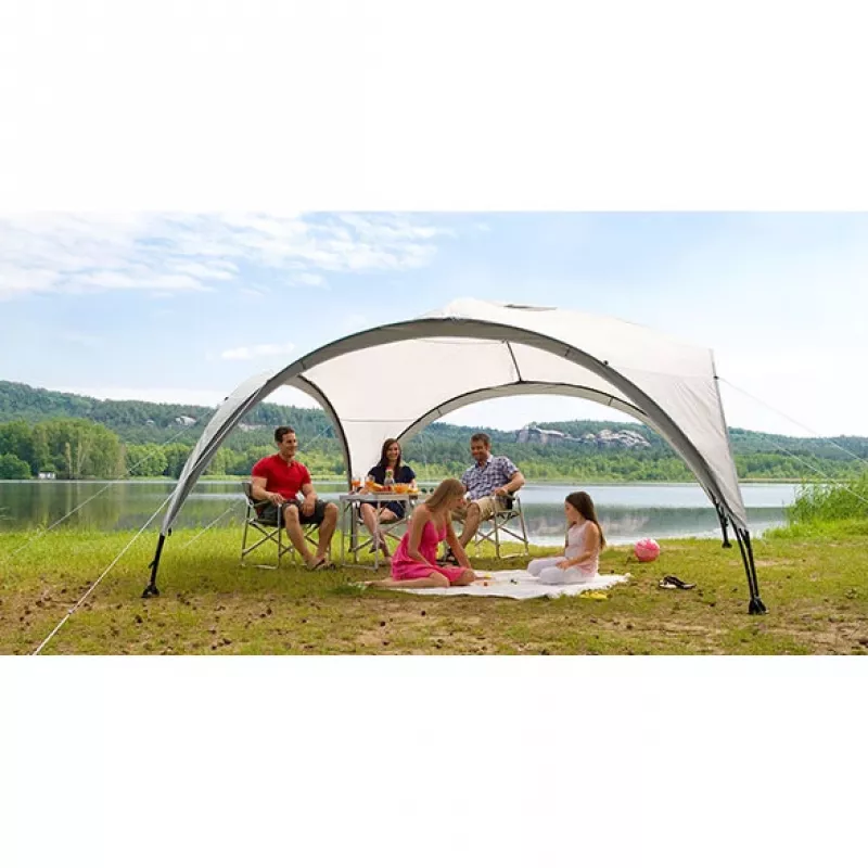 Gazebo Event Shelter, 4,5 x 4,5 m (grigio chiaro/grigio)