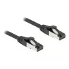 Cavo di rete DeLOCK 80566 RJ-45 Cat8.1 0,25 m nero