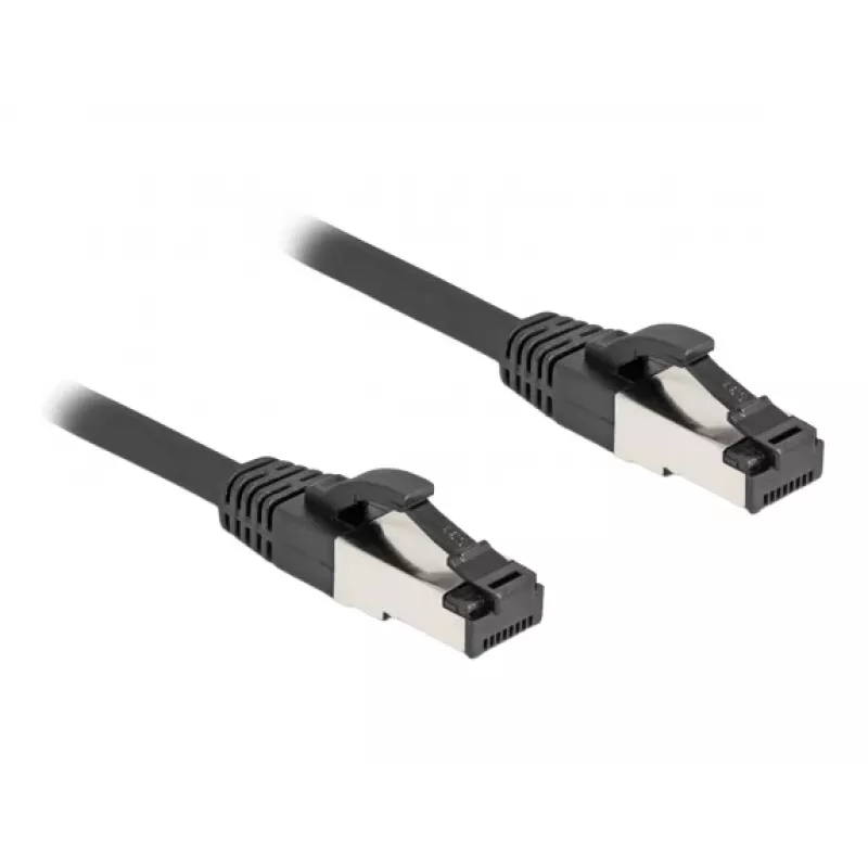Cavo di rete DeLOCK 80566 RJ-45 Cat8.1 0,25 m nero