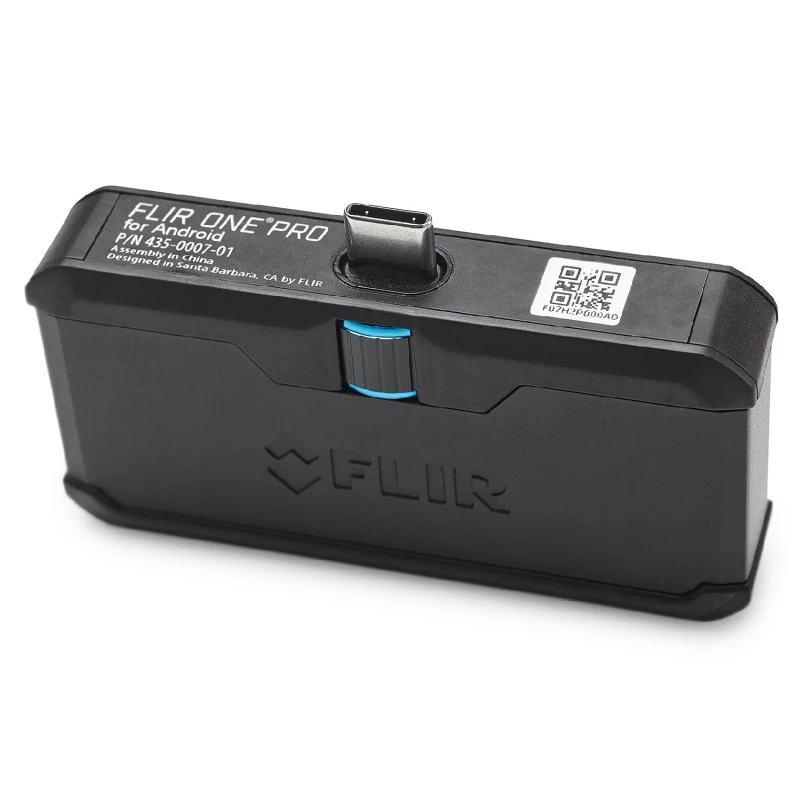 FLIR One Pro FP3IC termocamera per iPhone USB-C, 160x120 px, MSX, VividIR, fino a 400 °C, nera