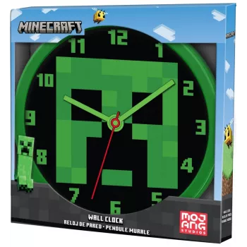 Orologio da parete Minecraft 25 cm