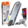 HUB USB MEDIA-TECH 8 IN 1 GIGA LAN HUB MT5046