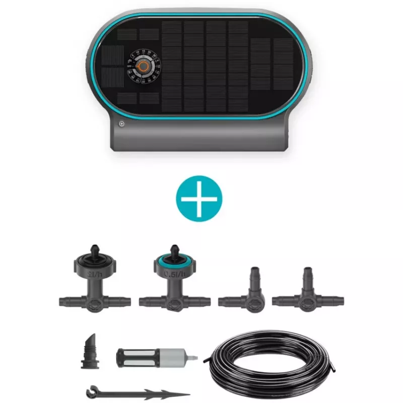 Gardena AquaBloom kit L, irrigazione solare, 13330-20