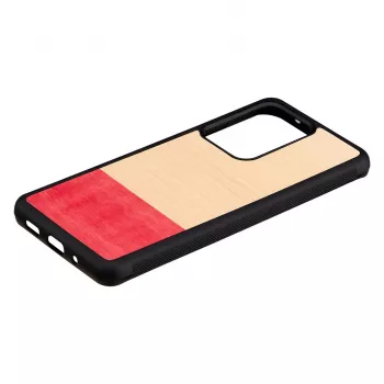 Custodia per cellulare Man and Wood Galaxy S20 Ultra miss match nero — copertura posteriore protettiva per Samsung Galaxy S20 Ultra