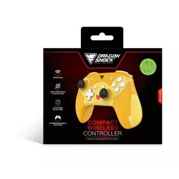 DragonShock PopTop Compact, gamepad, Nintendo Switch, pulsante Indietro, D-Pad, pulsante Home, tasto Reset, wireless, Bluetooth, USB Type-C
