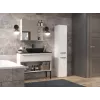 Mobile contenitore da bagno top e shop NEL II BIEL POŁ — a sé stante, 5 ripiani, 310×300×1740 mm, bianco