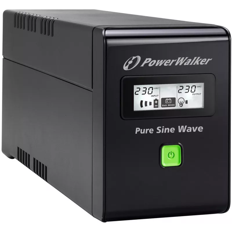 PowerWalker VI 800 SW FR gruppo di continuità Line-Interactive 0,8 kVA 480 W 2 uscite AC