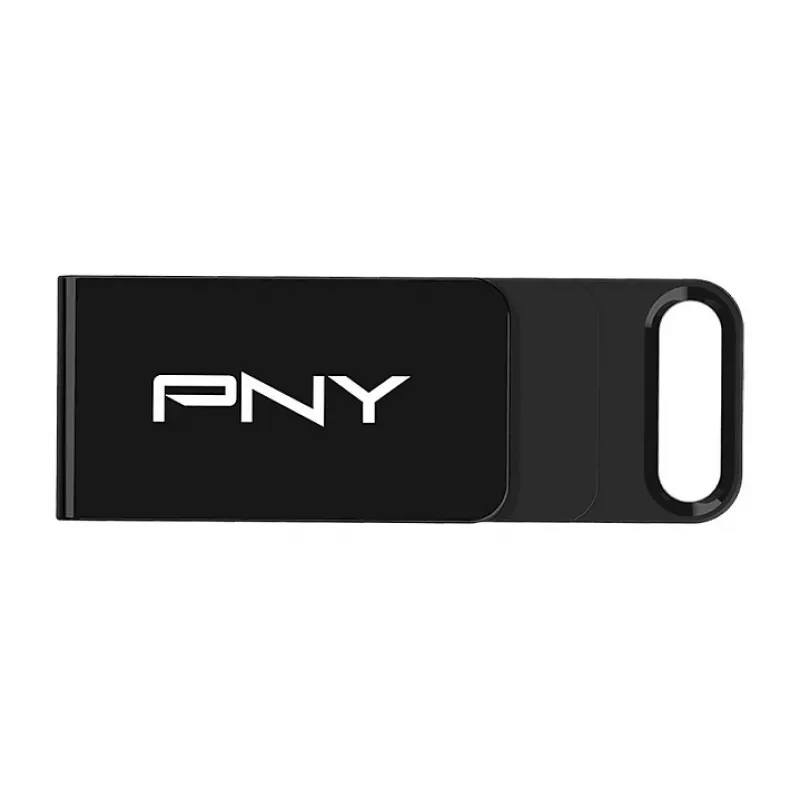 PNY Elite, 128 GB, USB Type-C, 3.2 Gen 1 (3.1 Gen 1), 120 MB/s, Dia, Nero