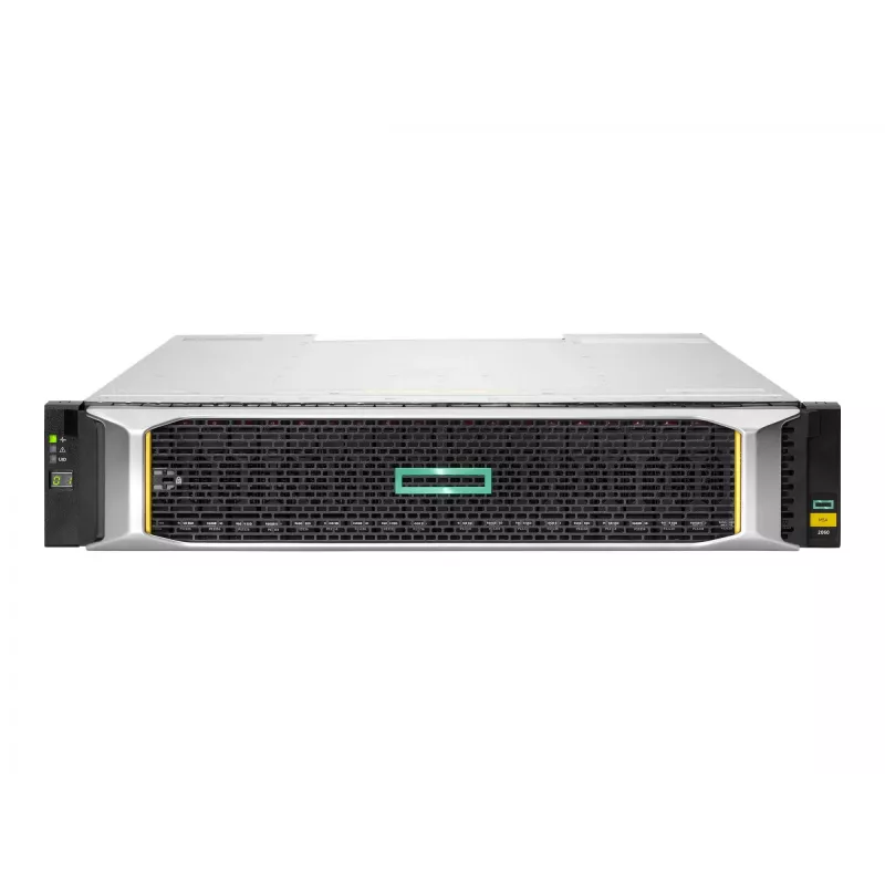 HPE MSA 2060 disk array 0 TB rack 2U argento nero HDD SSD