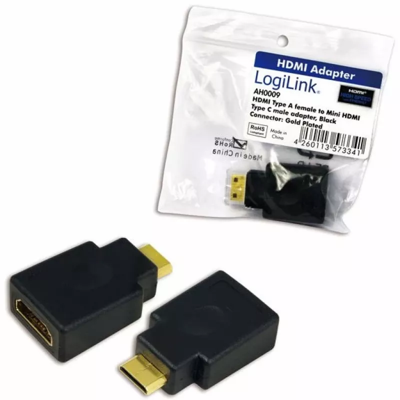Adattatore HDMI-C LogiLink AH0009 nero