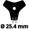Lama decespugliatore Einhell 3405083 acciaio inox 20 cm nero